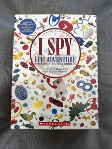 I SPY 10 Book Box Set Spy Classics Children Books BRAND NEW SEALED FREE SHIPPING - Picture 1 of 6