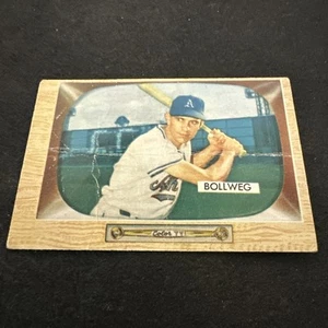 1955 Bowman - Don Bollweg #54 Low Grade, Filler. Kansas City Athletics, First B. - Bild 1 von 6