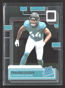 2022 Donruss Clearly Travon Walker #75 RC Rated Rookie Acetato Jaguars - Foto 1 di 2