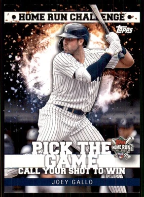 2022 Topps Home Run Challenge #HRC-21 Joey Gallo New York Yankees - Image 1 of 2