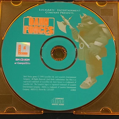 Star Wars: Dark Forces PC Base Game Disc - Image 1 of 4