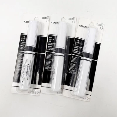 LOT 3 -  Covergirl Lid Lock Up Eyeshadow Primer #100 Universal NEW - Image 1 of 4