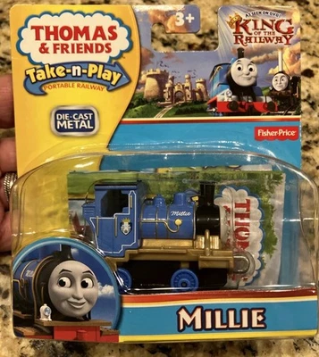 Nuevo 2013 Thomas & Friends Millie Take-n-Play retirado descontinuado + folleto Foto 1 de 4
