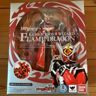 Figura S.H.Figuarts Kamen Rider Wizard Flame Dragon Bandai Foto 1 de 4
