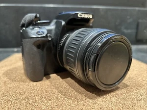 Canon EOS Digital Rebel XTi DSLR Camera W/18-55mm Lens And Case - AS IS - Picture 1 of 6