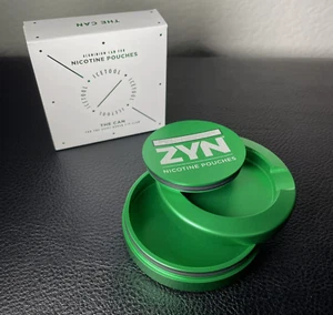 Official Metal ZYN Can - Green - New - Picture 1 of 1