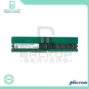 MTC20F2085S1RC48BA1 Micron 32GB 4800MHz PC5-38400 2Rx8 288-Pin CL40 ECC Arbeitsspeicher - Bild 1 von 3