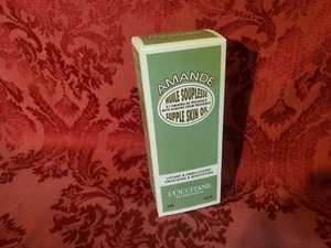 L'occitane Amande Almond Supple Skin Oil 100 ml 3.3 oz Smoothing Squirt Bottle - Picture 1 of 4