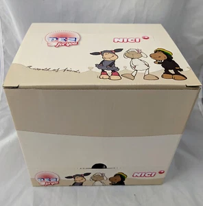 Pez Nici set of 8 Complete White Printing Mint on Card and Display Box - Picture 1 of 4