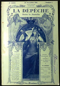 Zeitschrift " Die Depesche IN La Famille " 25 November 1901. 119 Print - Picture 1 of 1