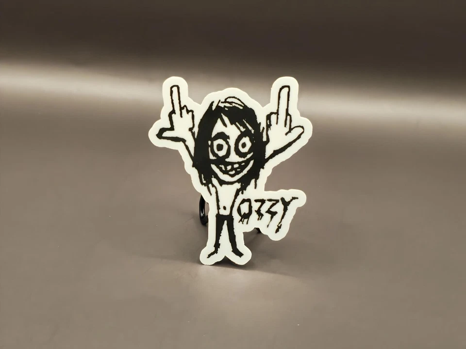 Ozzy Osbourne Vinyl Stickers Black Sabbath Heavy Metal Prince Of Darkness Gothic - Image 1 of 1