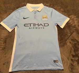Vintage Manchester City FC David Silva 2015 Jersey - Picture 1 of 6