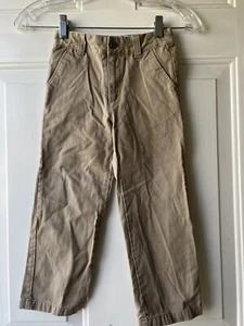 E Land Boys Pants American Classic Chino Khaki adjustable waist 5 - Picture 1 of 4