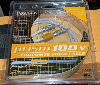 Tara Labs Prism 100 V 1 meter Digital Coaxial or Composite cable (4 Available) - Image 1 of 2