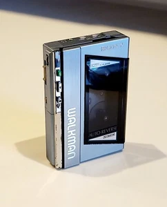 Super Rare Sky Blue Sony Walkman WM-40 Fully Working VG-Condition Collectable - Picture 1 of 22