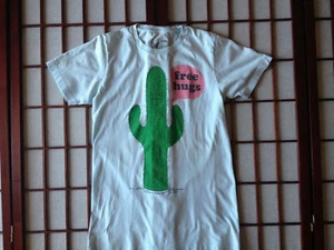MF Light Blue Casual Graphic Short Sleeve T Shirt Womens Apparel Sze S Garment - Picture 1 of 6
