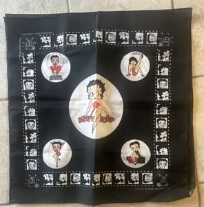 2 Betty Boop Handkerchief Bandanas 21 x21" King Features 2004 (25C) - Picture 1 of 3
