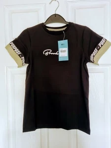 TU kids / boys t shirt 128cm Black / beige - Picture 1 of 3