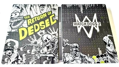 New Steelbook Collectors Edition Watchdogs 2 Playstation 4 - NO GAME - Image 1 of 4