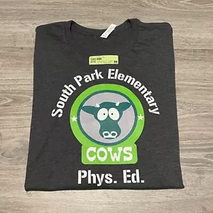 NEW South Park Elementary COWS Physical Education Cartoon T-Shirt Men's Size 3XL - Picture 1 of 5