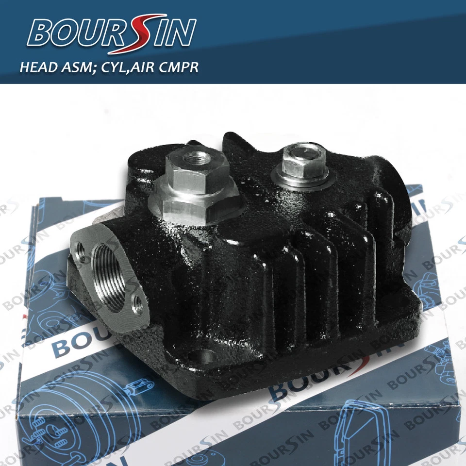 Head Assy, Air Compressor Cylinder For Mitsubishi Fuso FK415 FK455 6.6L 1986-91 - Imagem 1 de 1