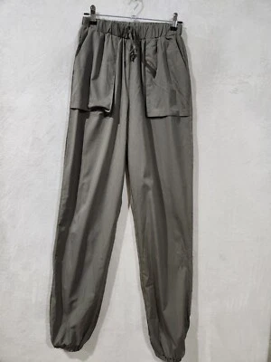 Boohoo Womens Tall Cargo Trousers Khaki Size 10  NWT (2459) - Image 1 of 4