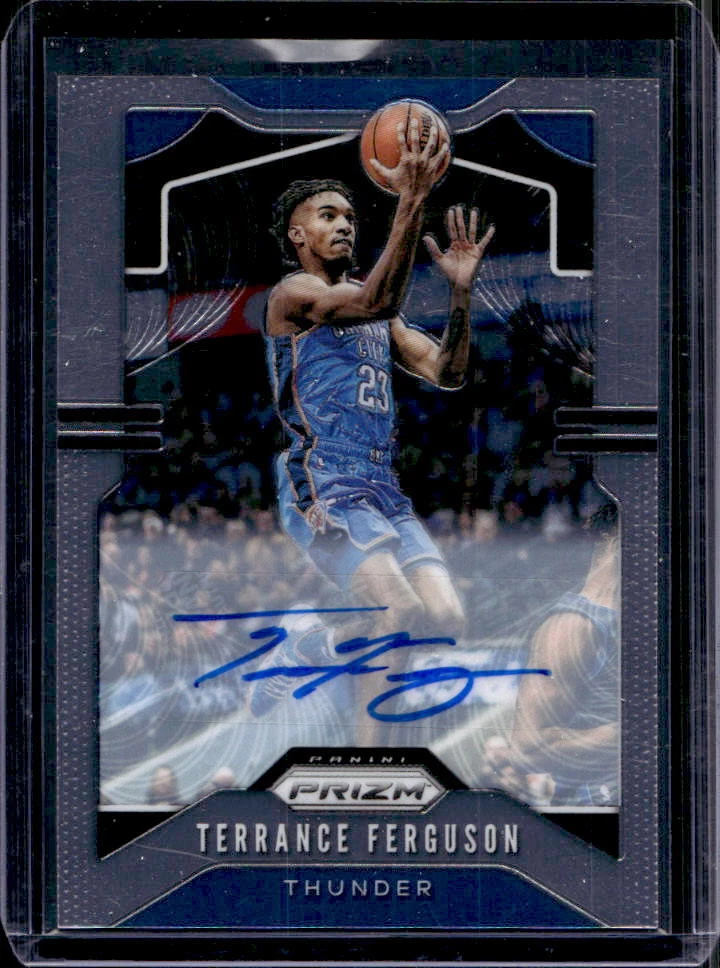 2019-20 Panini Prizm Terrance Ferguson Auto Autograph #188 Thunder