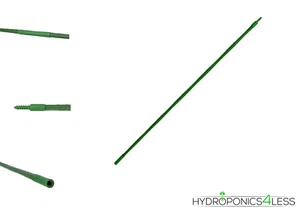 Plastic Garden Plant Support Sticks Canes Pole Tools Hydroponics Connectable 2ft - Picture 1 of 4
