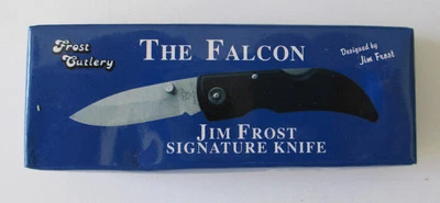 THE FALCON 3" Closed Folding Knife - Frost Cutlery - Jim Frost Signature Knife - Image 1 of 4