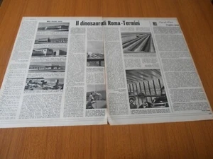 1951 ROMA TERMINI NUOVA STAZIONE FERROVIARIA ARCHITETTURA ITALIANA - Picture 1 of 1