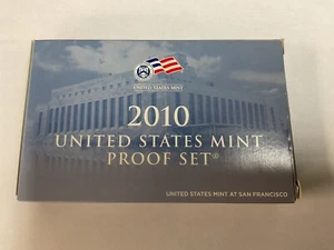 2010 Clad Proof Set U.S. Mint Original Government Packaging OGP COA - Bild 1 von 3