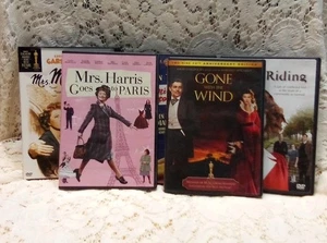 (Mixed Lot) Five DVD'S Gone With The Wind, Mrs. Harris Goes To Paris, Plus More - Picture 1 of 18