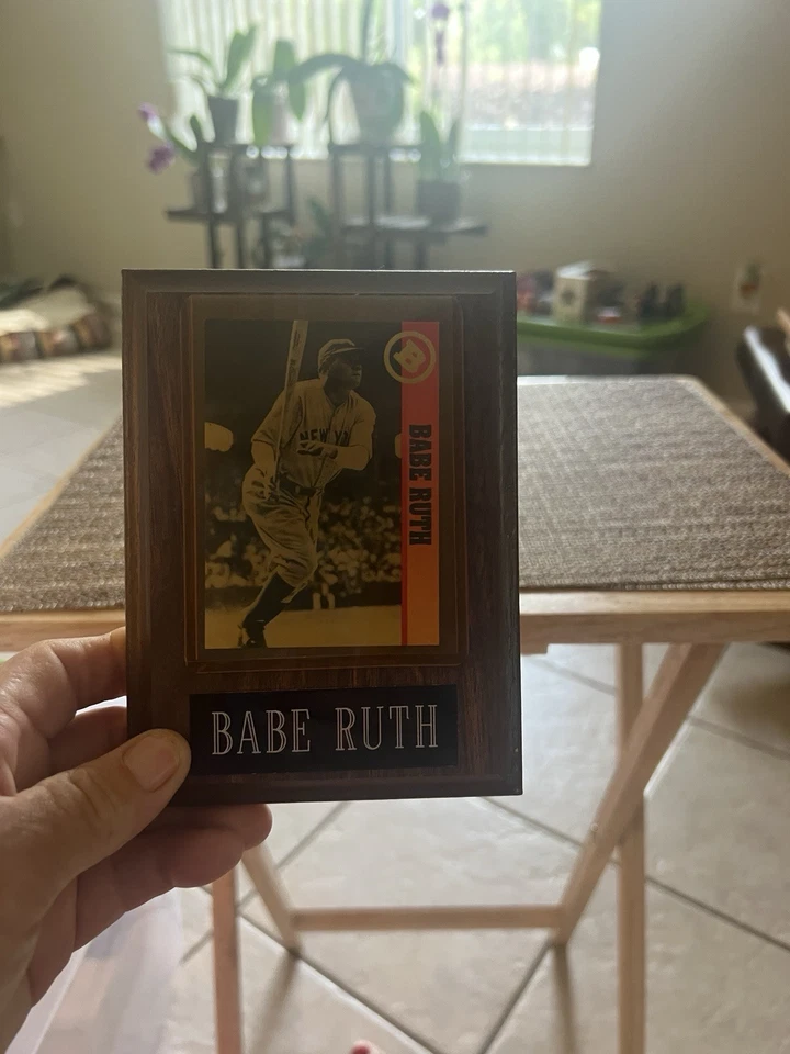 Babe Ruth Small Plaque - Image 1 of 1