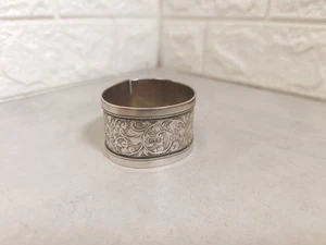 Antiker Serviettenring Sterlingsilber 1894 Birmingham - Bild 1 von 6