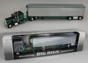 DCP 1:64 *BIG RIGS SERIES 2 #2* HARDWICK Peterbilt 359 w/53' Chrome Reefer - Picture 1 of 8