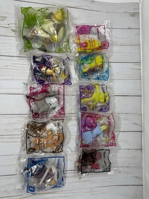 2007 年麦当劳 SHREK the Third 完整 10 件套全新带包装 — 第 1/4 张图片