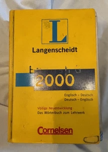 Langenscheidts Taschenwörterbuch Deutsch: Deutsch-Englisch/Englisch-Deutsch - ARM - Bild 1 von 9
