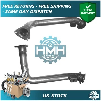 Tubo de escape delantero izquierdo Euro 2 8G0253102D compatible con Audi Cabriolet 1994-2000 2,6 HMH Foto 1 de 4