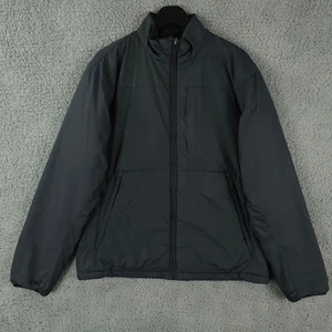Columbia Jacket Men Large Gray Core Interchange Soft Shell Fleece Lined Full Zip - Picture 1 of 16