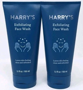 Harry's Men's Exfoliating Face Wash 2 x 150ml, New - Picture 1 of 2