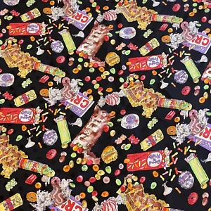 Vintage Nicole Miller Seidentuch Candy Neuheit 42" Quadrat M&M Mars Nestle 1990 - Bild 1 von 8