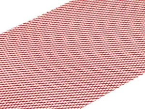 Rejilla de carreras de aluminio rejilla de carreras rejilla de tuning 33 x 100 cm rojo aluminio nuevo - Imagen 1 de 1