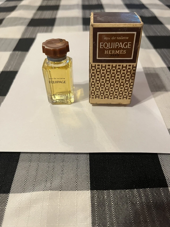 Hermes Equipage Eau de Toilette 10 ml Mini Miniatura Muestra Hombres Colonia De Colección Foto 1 de 1