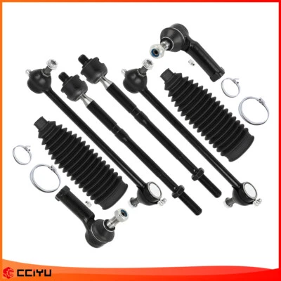 For 2011-2018 Ford Fiesta Front Inner & Outer Tie Rod End Sway Bar Bellow Boots Foto 1 de 4