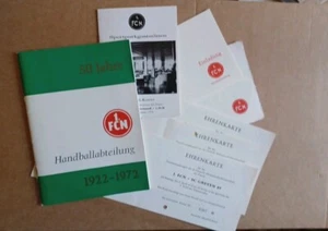 50-jähriges Jubiläum 1.FCN Handballabteilung 1922-1972 - Bild 1 von 12