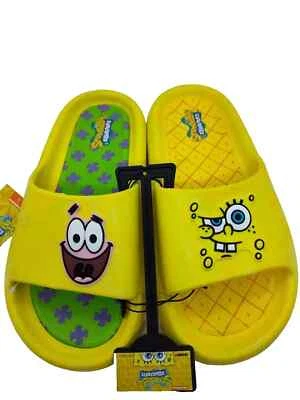 Pantalones cuadrados bob esponja Ground Up Patrick para hombre talla 13 bob esponja amarillos Foto 1 de 4