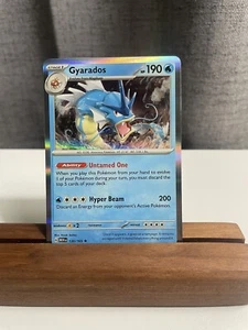 Pokémon TCG Gyarados Scarlet & Violet-151 130/165 Holo Holo Rare - Picture 1 of 2