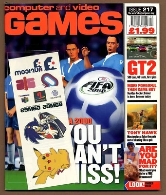 Computer & Video Games Magazine C&VG C+VG 1999 12 December With Stickers - Image 1 of 3