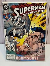 Superman The Man of Steel #19 1993 DC Comics Doomsday is Here NM/NM+ 