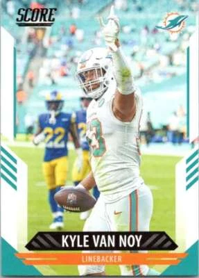 KYLE VAN NOY 2021 Score #35 NFL Dolphins  ID:51621 - Image 1 of 2